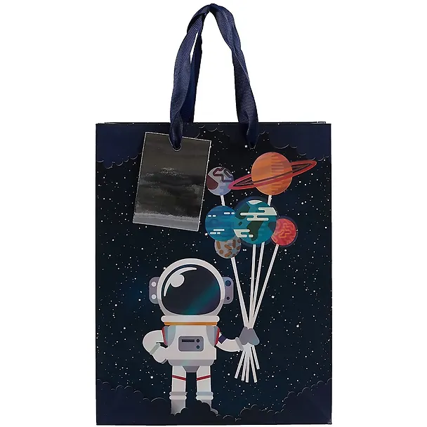 Пакет А5 23*18*10 Space Party дет., бум.мат.ламинат 256685 — 2