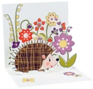 3D открытка Ежик (Hedgehog) (мини) (TR220) 2384704