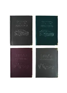 Обложка для автодокументов Графити иск.кожа, темно-серая, мет.уголки