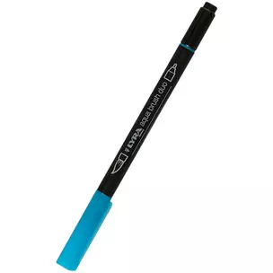 Фломастер Aqua Brush Duo, Lyra, голубой — 245779 — 1