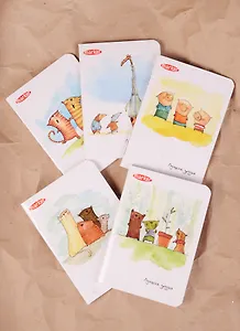 Записная книжка "Лучшие друзья" А6 40 листов клетка