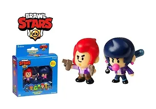 Коллекционные фигурки Brawl Stars, Кольт и Биби, (5см), (BRW2015A) 3086947