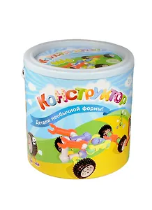 Конструктор в банке Bebelot Автотранспорт (BEB0710-014) (3+)