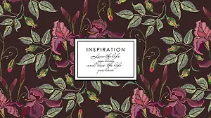 Планинг недат. 64л "CLASSIC. Flowers" карманный, интегр.переплет, мат.лам, офсет