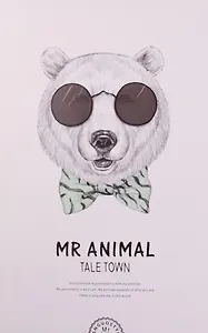 Тетрадь в клетку Languo, "Mr.Animal", 40 листов, в ассортименте