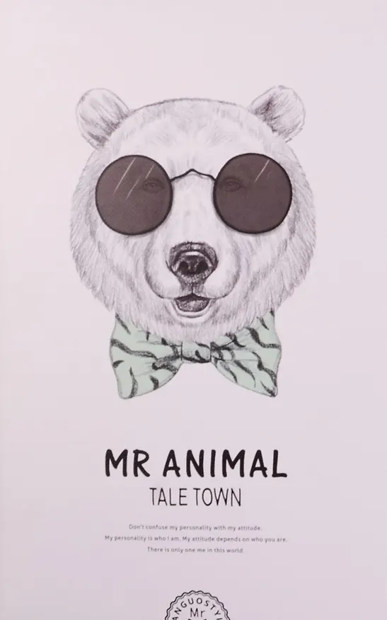 Тетрадь общая «Mr.Animal», 40 листов в клетку, А5, в ассортименте - Languo 241869 — 1