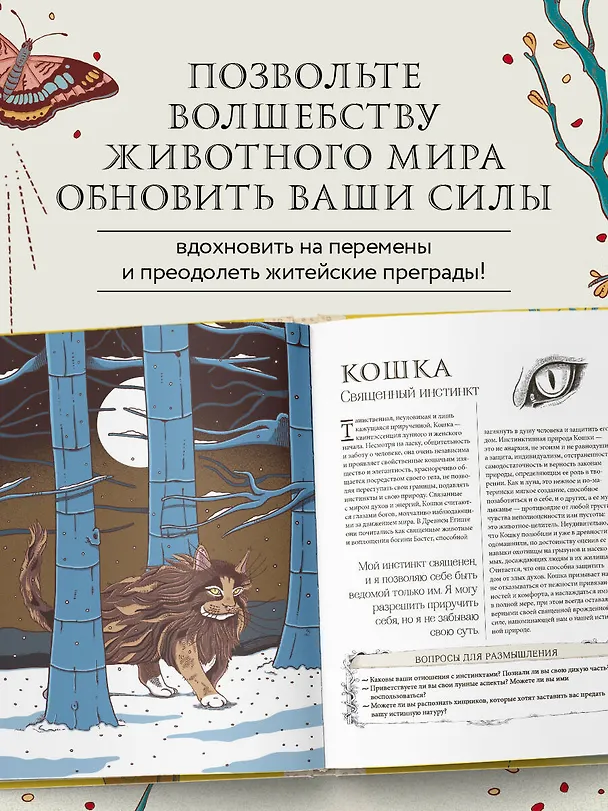 Книга Животные-целители. Волки, лисы, совы и другие дикие животные-архетипы, которые помогут разобраться в себе и исцелят вашу душу (Федерика Зиццари) — 9