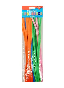 Материалы для творч. Пушистая проволока (С2582-01) (30см) (50шт.) (одноцв.) (3+) (упаковка)