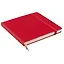Скетчбук "Euro business", 64 листа, красный, 15х15 см — 248005 — 2
