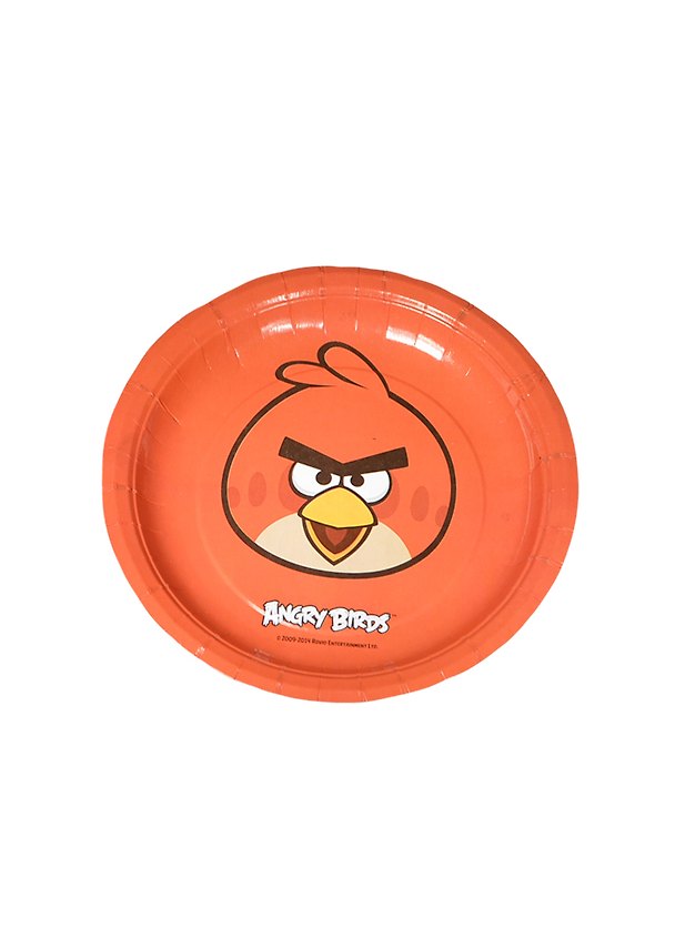 Angry Birds одноразовая картонная тарелка Красная птица (6шт) (СР Дистрибуция) 2411770 — 1