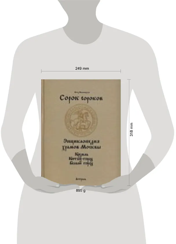 Книга Сорок сороков: В 2 т.Т.1.Кремль. Китай-город. Белый город: Иллюстрированная энциклопедия (Петр Паламарчук) — 2