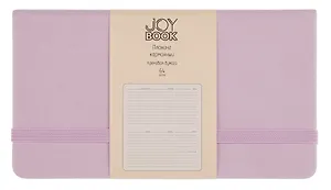 Планинг недат. 64л "Joy Book" ежевичное суфле, карманный, иск.кожа 7Б, скругл.углы, тонир.блок, резинка, офсет, ляссе