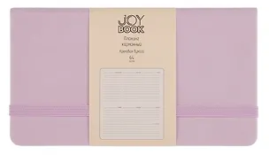 Планинг недат. 64л "Joy Book" ежевичное суфле, карманный, иск.кожа 7Б, скругл.углы, тонир.блок, резинка, офсет, ляссе 3114954