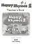 Happy Rhymes 2. Teachers Book. Книга для учителя — 2528490 — 1