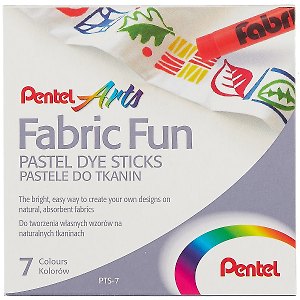 Пастель для ткани FabricFun Pastels 7 цветов, PENTEL