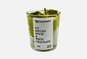 Свеча ароматическая Ice Matcha mochi and white chocolate (250мл) (250-ММБШ) 3147927