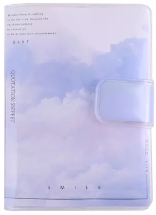 Записная книжка Yoi, Clouds, А7 80 листов в линейку, в ассортименте — 2879678 — 1