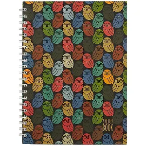 Скетчбук «Ночные птицы», 80 листов, А4