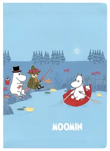 Блокнот Moomin Муми-тролль на рыбалке, 192 страницы
