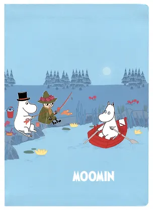 Блокнот Moomin Муми-тролль на рыбалке, 192 страницы 2937971