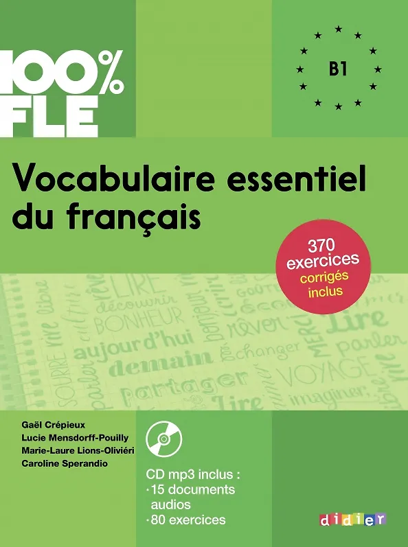Книга Vocabulaire essentiel du francais B1 (+CD) (Кэролайн Сперандио, Каэль Крепье, Люси Менсдорф-Пуйи) — 1