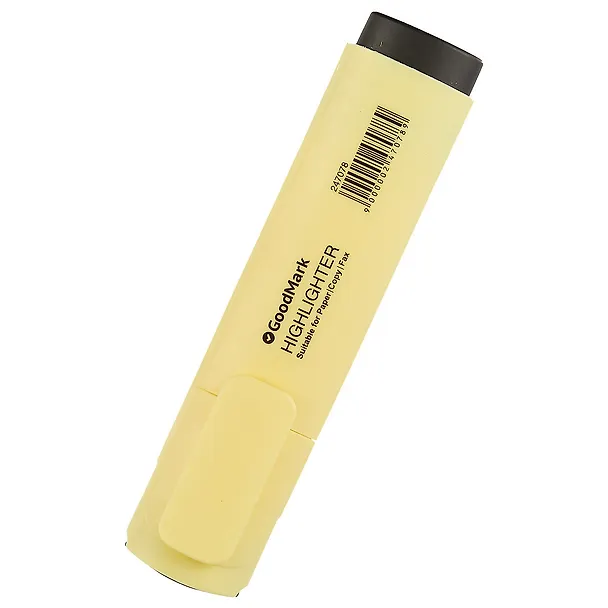 Текстовыделитель пастельный ванильный, GoodMark 247078 — 1