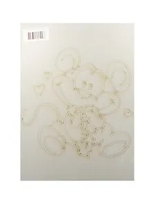 Трафарет Мышонок с сыром (А4) (225) (упаковка)