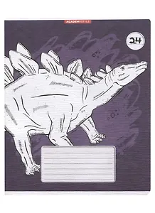 Тетрадь в линейку Academy Style, "Архозавры", 24 листа