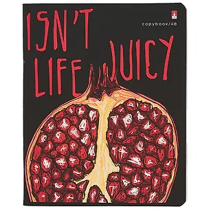 Тетрадь в клетку Альт, Juicy Life, 48 листов, в ассортименте 258477
