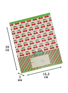 Тетрадь в линейку Unnika, "Ягодки (орнамент)", 12 листов, в ассортименте