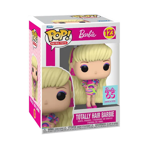 Фигурка FUNKO POP Vinyl: Barbie- Totally Hair Barbie (123) (FNK67454) 3132641 — 1