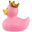 Игрушка для купания LiLaLu Уточка в короне розовая — 2530526 — 3