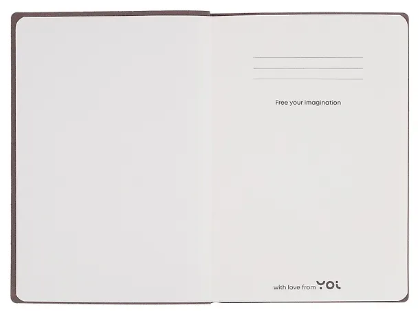 Книга для записей «Inspiration series» А5, 80 листов в клетку, серо-голубая, Yoi 3042366 — 10