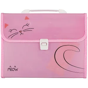 Портфель «Meow», А4, 12 отделением