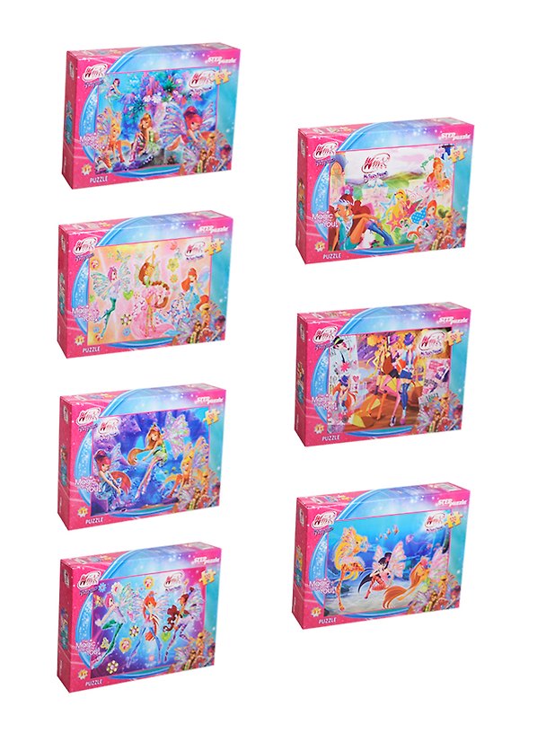 Пазлы 120 Winx (My Fairy Friend) (75116) (3+) (в ассорт.) (коробка) 2422101 — 1
