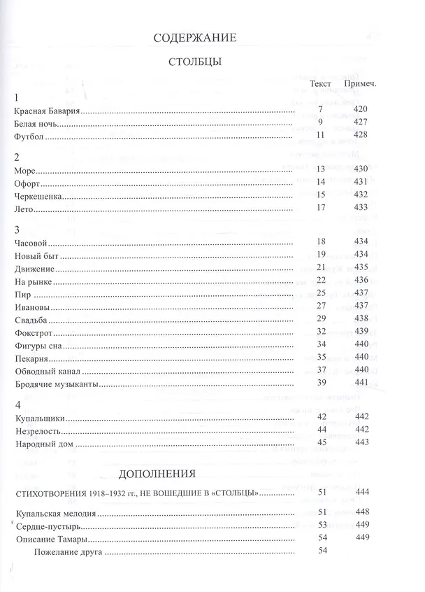 Книга Столбцы (Николай Заболоцкий) — 2