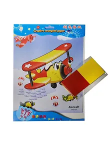 Аппликация бумагой Самолет (160936) (упаковка)