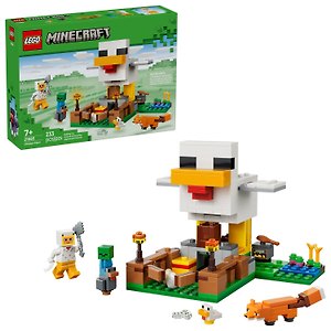 21585 Конструктор LEGO Minecraft Куриная ферма, 233 деталей, возраст 7+
