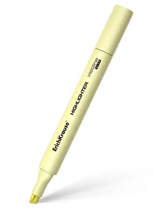Текстовыделитель Erich Krause, Visioline V-17 Pastel, желтый