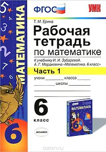 Математика. 6 класс. Рабочая тетрадь к учебнику И.И. Зубаревой, А.Г. Мордковича "Математика. 6 класс". В 2-х частях. Часть 1