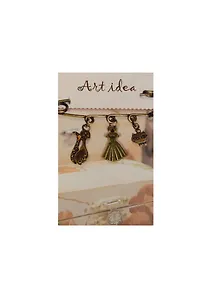 Кулоны в асс.1 Платье на вешалке (QA 2338) (14021129) (упаковка)