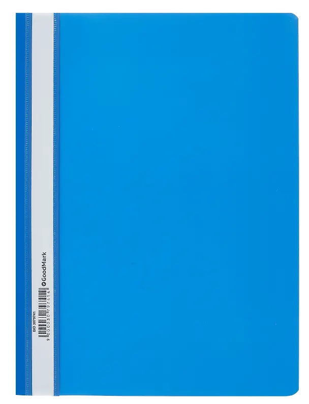 Папка-скоросшиватель А4 пластик 140/180 мкм, в ассортименте, GoodMark 3079741 — 6