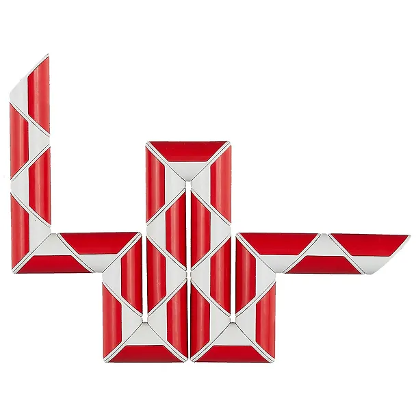 Головоломка Змейка овальная (неон)  (10х14,5см) (12-02232-028) 2849659 — 2