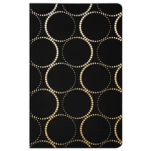 Ежедневник, Феникс+ А5, 192стр., недатирванный Соф -Тач чёрный, мягкий переплет