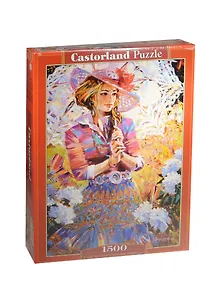 Пазлы 1500 C-151363 Девушка с зонтом (68х47см) (коробка) (Castorland)