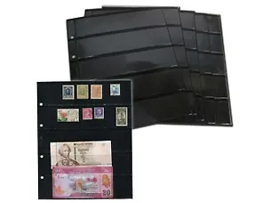 Комплект листов двухсторонний для марок и бон 200*250 мм на 5 ячеек, 5 штук 10-643-0031962 329539