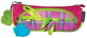Пенал-косметичка "Пушистики" 1 отделение, карман, с натуральн.мехом, Silwerhof