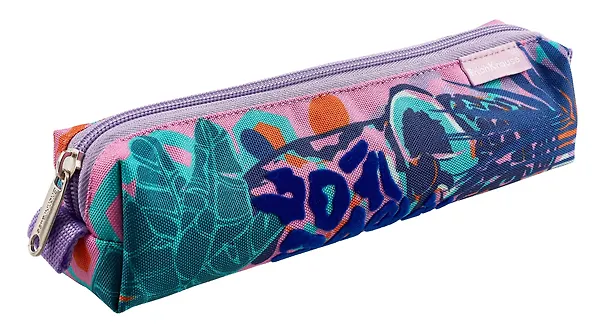 Пенал-косметичка 1 отделение "Tropical" 21*5*5 см, Erich Krause 3021101 — 2