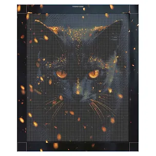 Алмазная мозаика "Кот-маг" 40*50 см 3078357