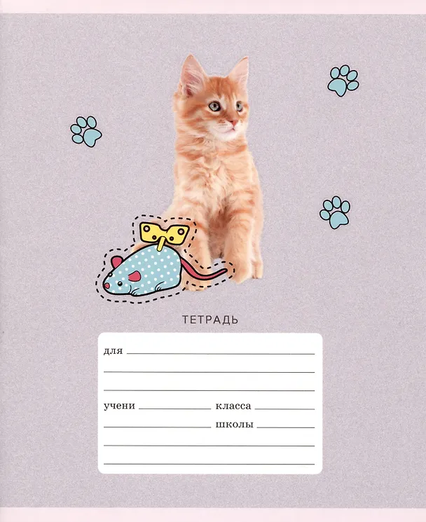 Тетрадь в линейку Listoff «Мяу!» 18 листов 2900811 — 5
